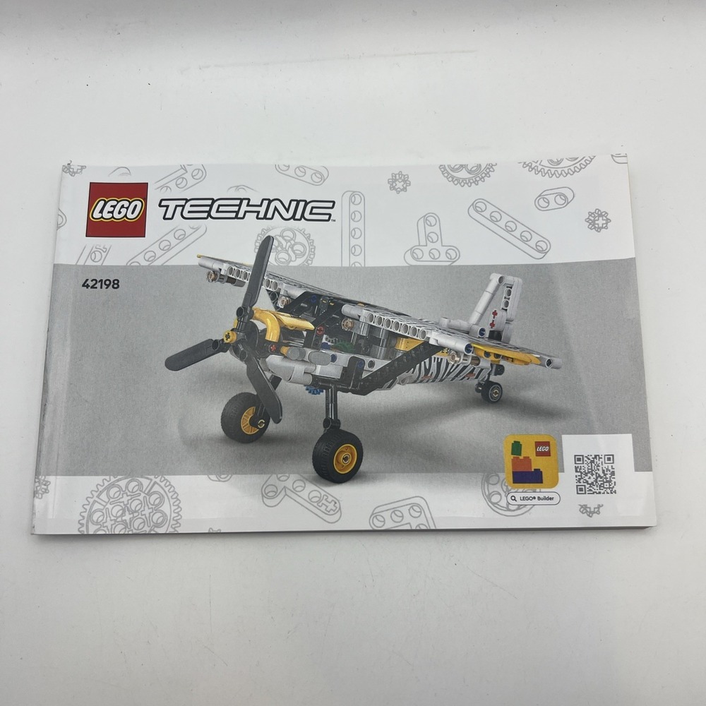 LEGO® Technic™ 42198 Bush Plane Instruction Manual Only!
